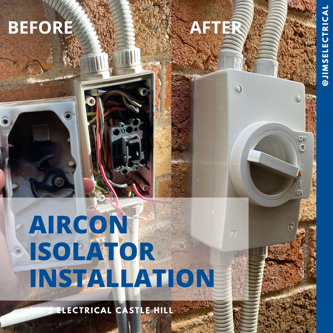 Air Conditioner Isolator Installation